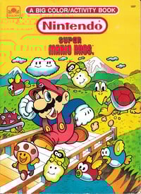 Cover of Super Mario Bros.: A Big Color/Activity Book