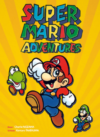 Cover of the French localization of Super Mario Adventures