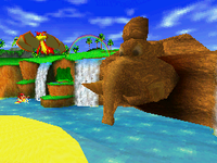 Taj's head is carved on the mountain, replacing Wizpig's, in the ending for Diddy Kong Racing DS.