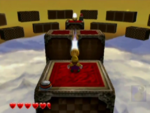 One of Wonky Circus's red diamond sub-levels from Wario World.