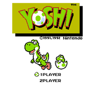 Yoshi NES North America Title Screen.png