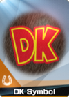A Pro Horse Symbol DK Symbol card from Mario Sports Superstars