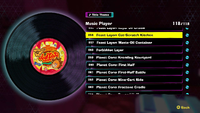 The disc for the song "Feast Layer: Cat-Scratch Kitchen" in Donkey Kong Bananza