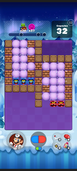 Stage 366 from Dr. Mario World