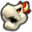 Dry Bowser's head icon in Mario Kart 8 Deluxe.
