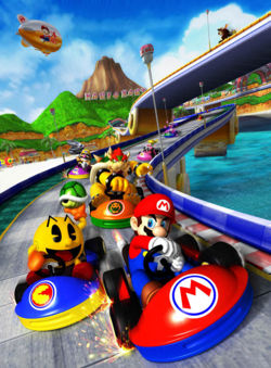 Key artwork for Mario Kart Arcade GP