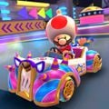Toad (Party Time) cheering on DS Waluigi Pinball