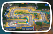 SNES Mario Circuit 2 icon in Mario Kart World