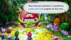 The The Lonely Great Conductor side quest in Mario & Luigi: Brothership.