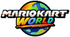 The logo for Mario Kart World