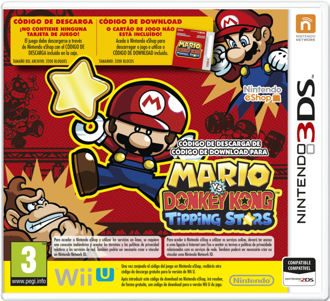 File:Mario vs DK Tipping Stars EU Spanish box 3DS.png