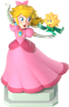 Peach & Stella Statue in Super Mario Run