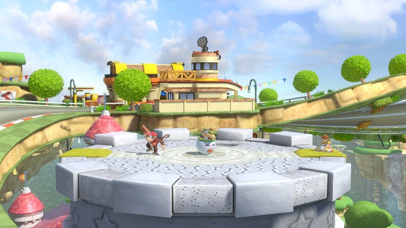File:SSBU Mario Circuit Tower.jpg