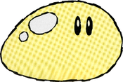 Artwork of Salvo the Slime from Super Mario World 2: Yoshi's Island