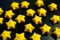 Origami stars from a fan tutorial promoted by Nintendo of America on Twitter