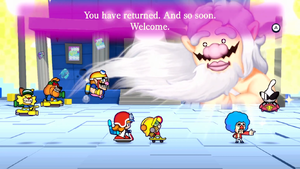 Supreme Developer Dialogue from WarioWare: Get It Together!