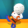A Snow Guy in Yoshi's Woolly World