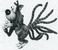 Artwork from Donkey Kong Country 2: Diddy's Kong Quest