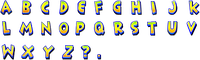 Diddy Kong Racing font