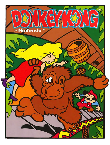 File:Donkey Kong - Atari 2600 artwork.png