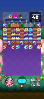 Stage 1080 from Dr. Mario World