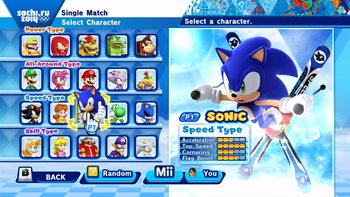Mario & Sonic at the Sochi 2014 Olympic Winter Games host.