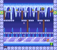 Level 4-3 map in the game Mario & Wario.