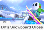 Wii DK's Snowboard Cross