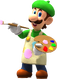 Luigi (Painter) from Mario Kart Tour