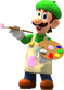 Luigi (Painter) from Mario Kart Tour