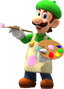 Luigi (Painter) from Mario Kart Tour