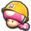 Builder Toadette from Mario Kart Tour