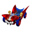 The Red Vampire Flyer from Mario Kart Tour