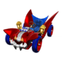 The Red Vampire Flyer from Mario Kart Tour