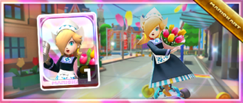 Rosalina (Volendam) from the Spotlight Shop in the Spring Tour in Mario Kart Tour