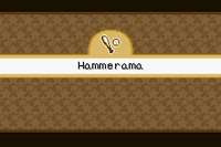 Hammerama in Mario Party Advance
