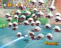 Mario Power Tennis glitch