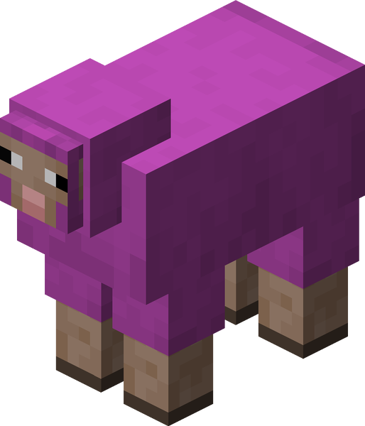 File:Minecraft Sheep Magenta.png