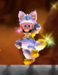 White Fox Luigi in New Super Mario Bros. 2