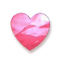 A cardboard Heart from Paper Mario: Color Splash