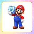 Mario option from an opinion poll on characters from Super Mario Party Jamboree for the Nintendo Switch
