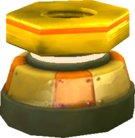 Model of a boltless Ball Beamer from Super Mario Galaxy.