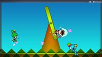 Ball Blast, one of the exclusive microgames in Sly Angle