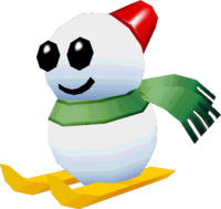 A Dr. Freezegood model from Yoshi's New Island