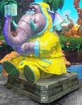 A Statue from Donkey Kong Bananza: DK Island & Emerald Rush