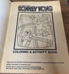 Donkey Kong (coloring/activity books) - Super Mario Wiki, the Mario ...