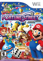 The US box art for Fortune Street.