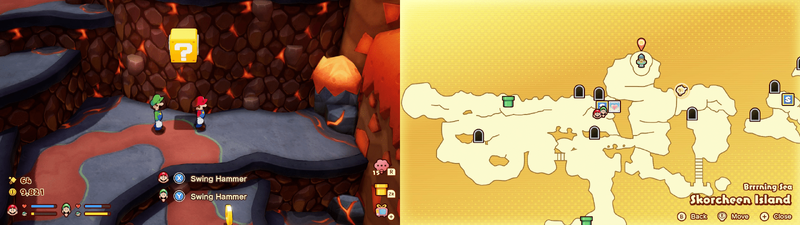 31th block in Skorcheen Island from Mario & Luigi: Brothership