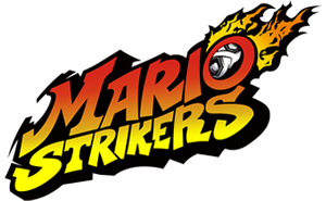 Logo for the Mario Strikers series