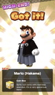 Unlocking Mario (Hakama)